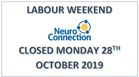 Closed Monday 28th Oct 2019
