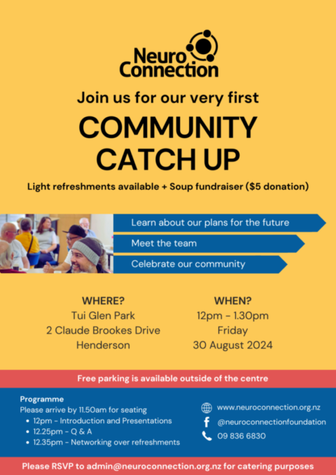 Community Catch up and Soup-er Winter Warmer Fundraiser