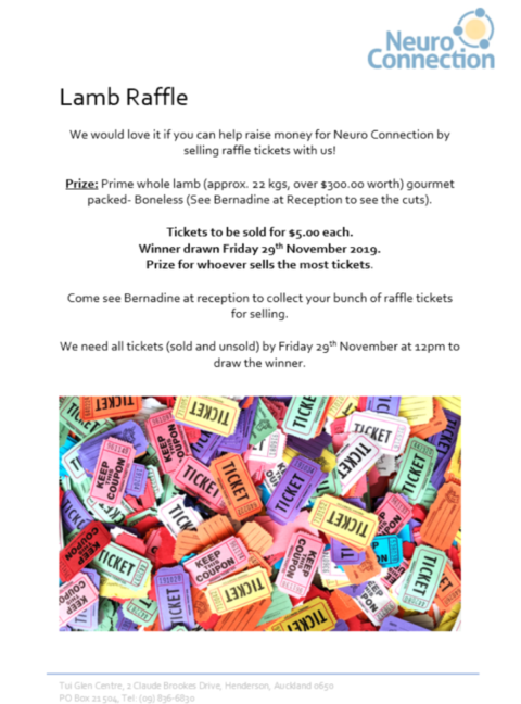 Raffle Tickets up for grabs!